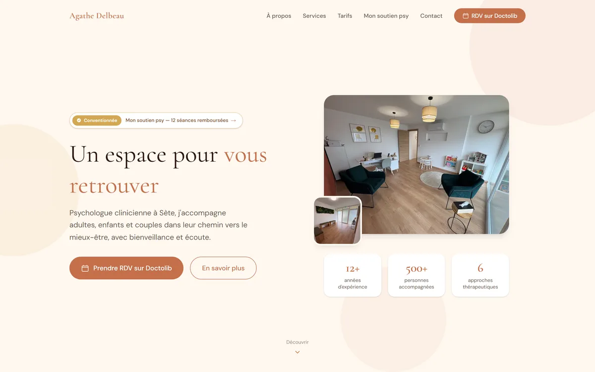 Agathe Delbeau — Psychologist